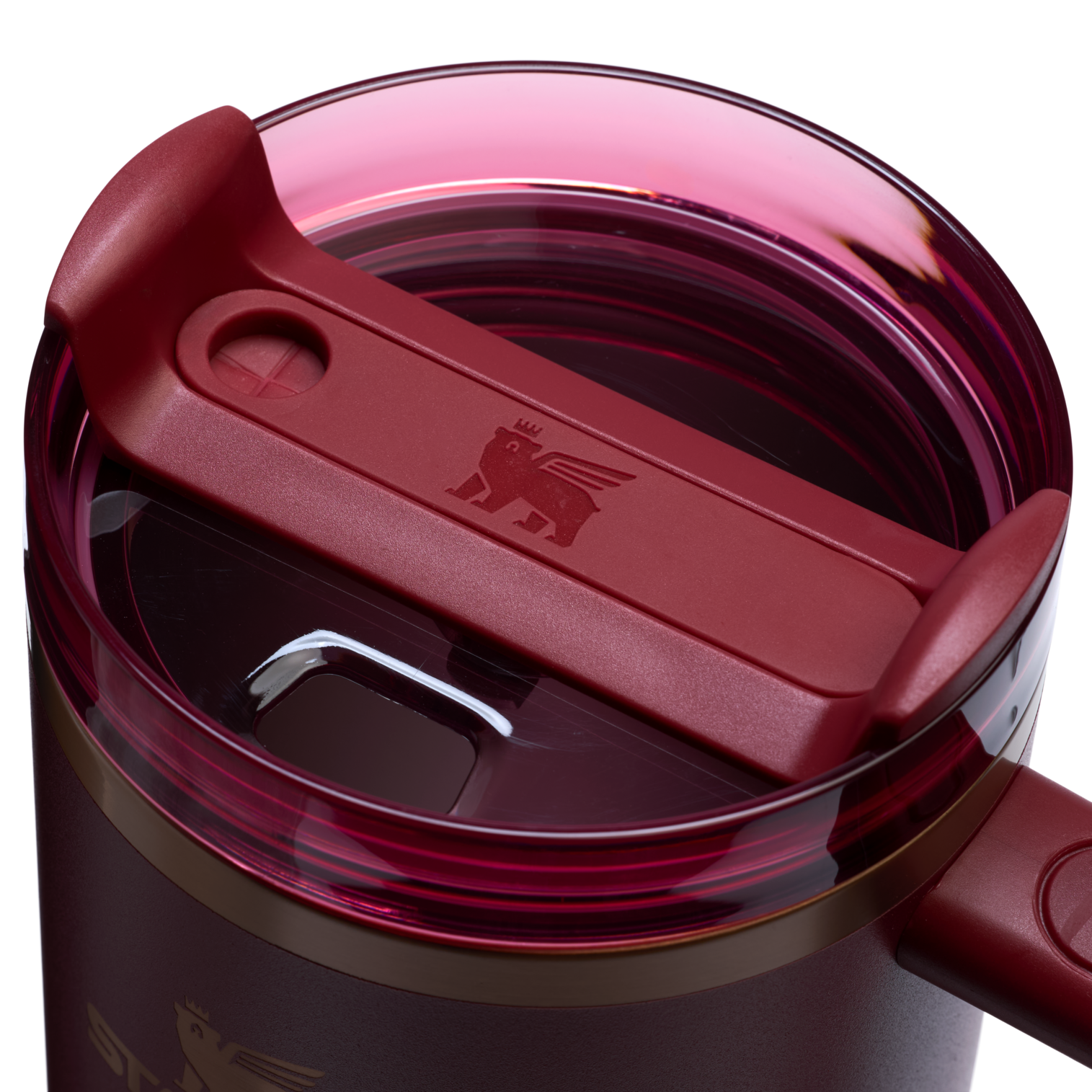 Insulated Travel The Quencher H2.0 Flowstate Tumbler  | Stanley Create D332L - Premium Stainless Steel Straw Cup for All-Day Hydration Detail