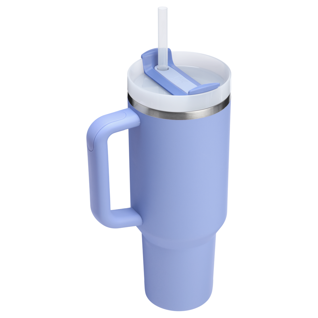 Insulated Travel The Quencher H2.0 Flowstate Tumbler  | Stanley Create D332L - Premium Stainless Steel Straw Cup for All-Day Hydration Detail