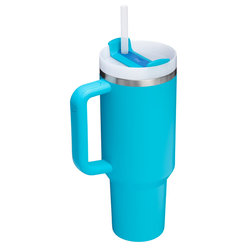 Insulated Travel The Quencher H2.0 Flowstate Tumbler  | Stanley Create D332L - Premium Stainless Steel Straw Cup for All-Day Hydration Detail