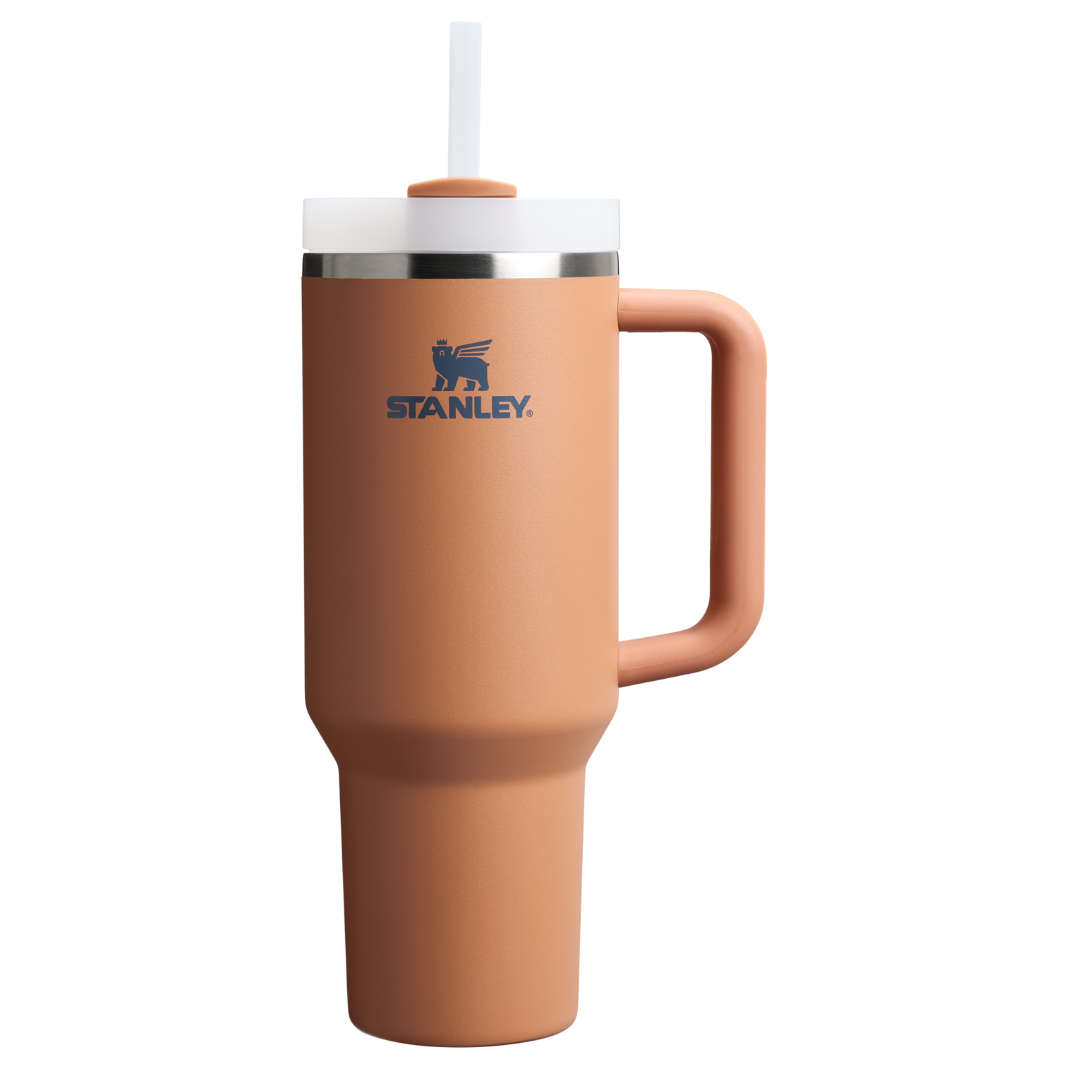 Car-Cup Friendly The Quencher H2.0 Flowstate Tumbler D050X - Premium Stainless Steel Straw Cup for All-Day Hydration - Toast