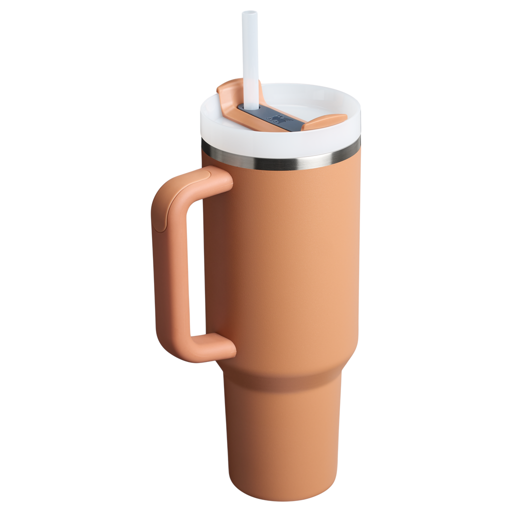 Car-Cup Friendly The Quencher H2.0 Flowstate Tumbler D050X - Premium Stainless Steel Straw Cup for All-Day Hydration Detail