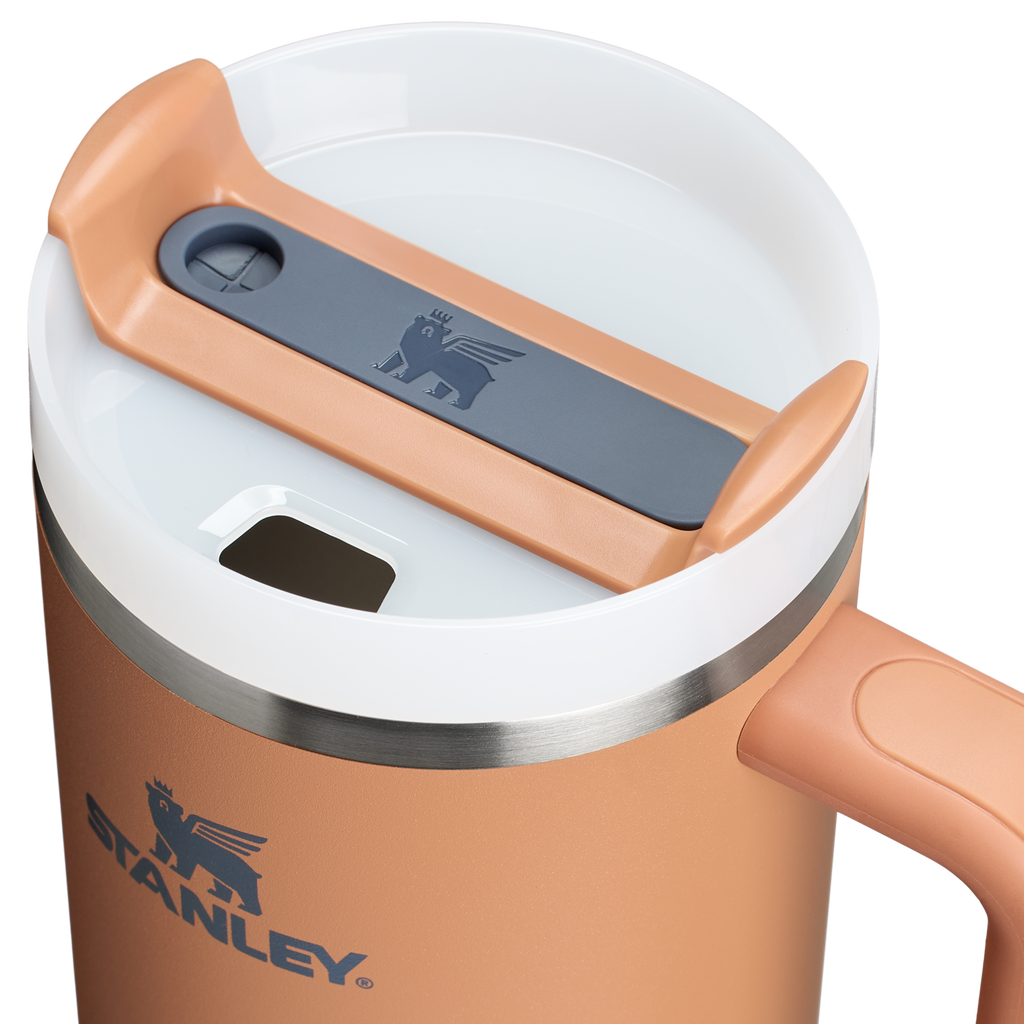 Insulated Travel The Quencher H2.0 Flowstate Tumbler  | Stanley Create D332L - Premium Stainless Steel Straw Cup for All-Day Hydration Detail