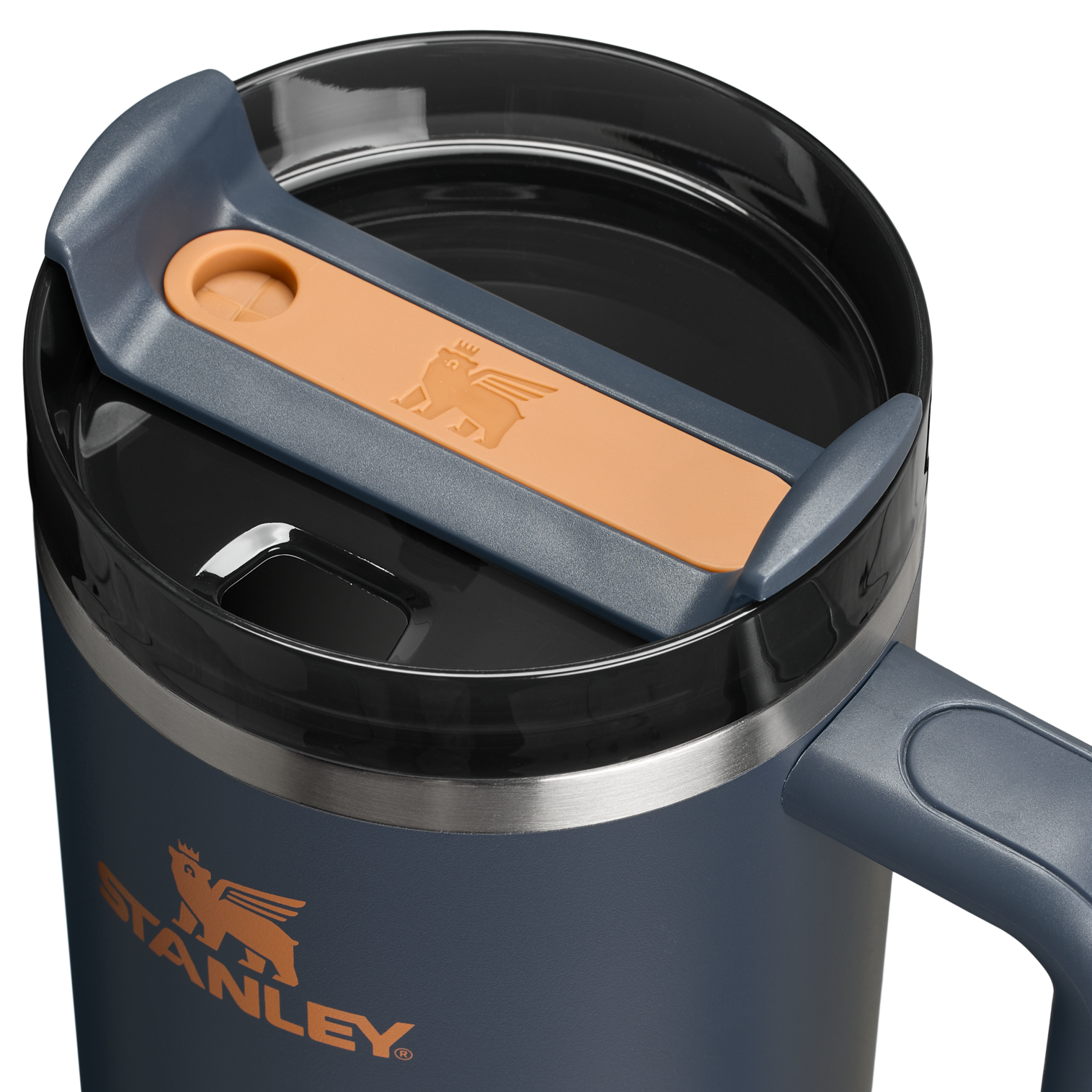 Insulated Travel The Quencher H2.0 Flowstate Tumbler  | Stanley Create D332L - Premium Stainless Steel Straw Cup for All-Day Hydration Detail
