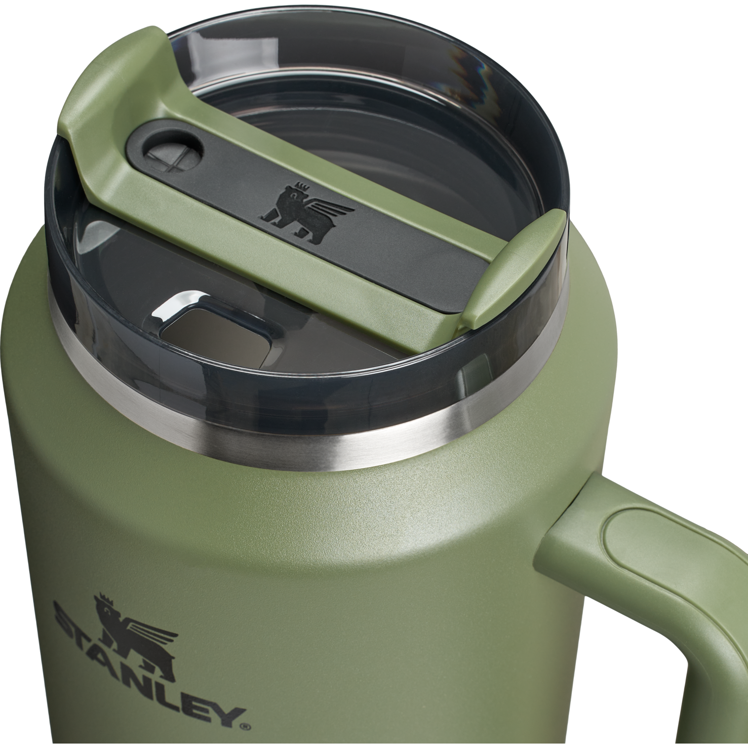 Double-Wall Vacuum The Quencher H2.0 Flowstate Tumbler D365U - FlowState 3-Position Lid Insulated Travel Mug Detail