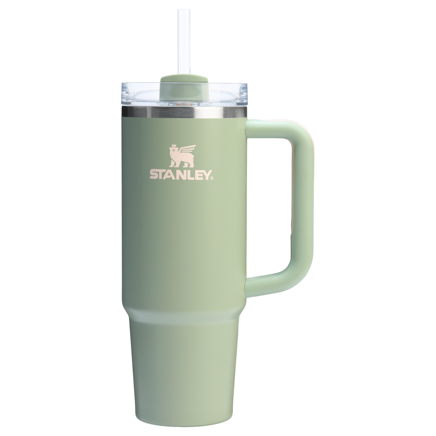Double-Wall Vacuum The Quencher H2.0 Flowstate Tumbler | Stanley Create D331C - Double-Wall Vacuum Insulated Travel Tumbler with Straw Detail