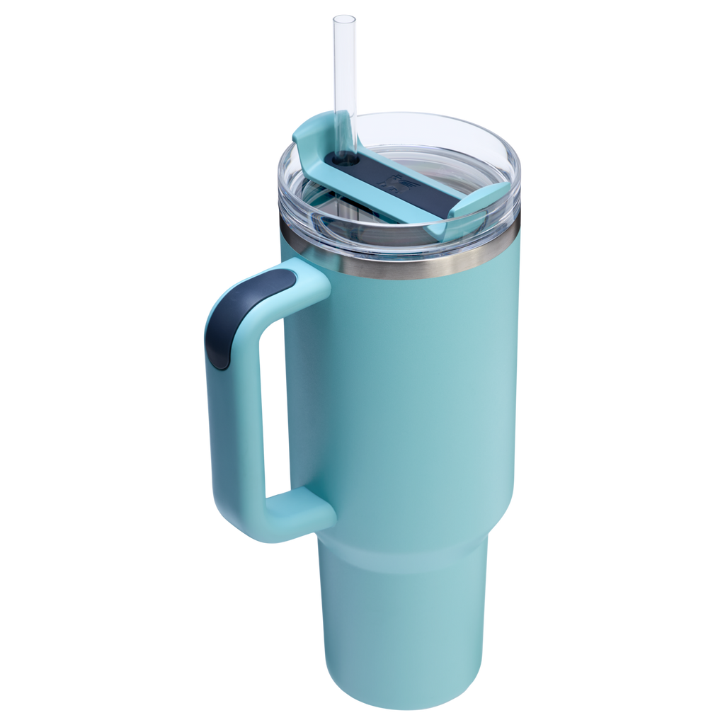 Insulated Travel The Quencher H2.0 Flowstate Tumbler  | Stanley Create D332L - Premium Stainless Steel Straw Cup for All-Day Hydration Detail