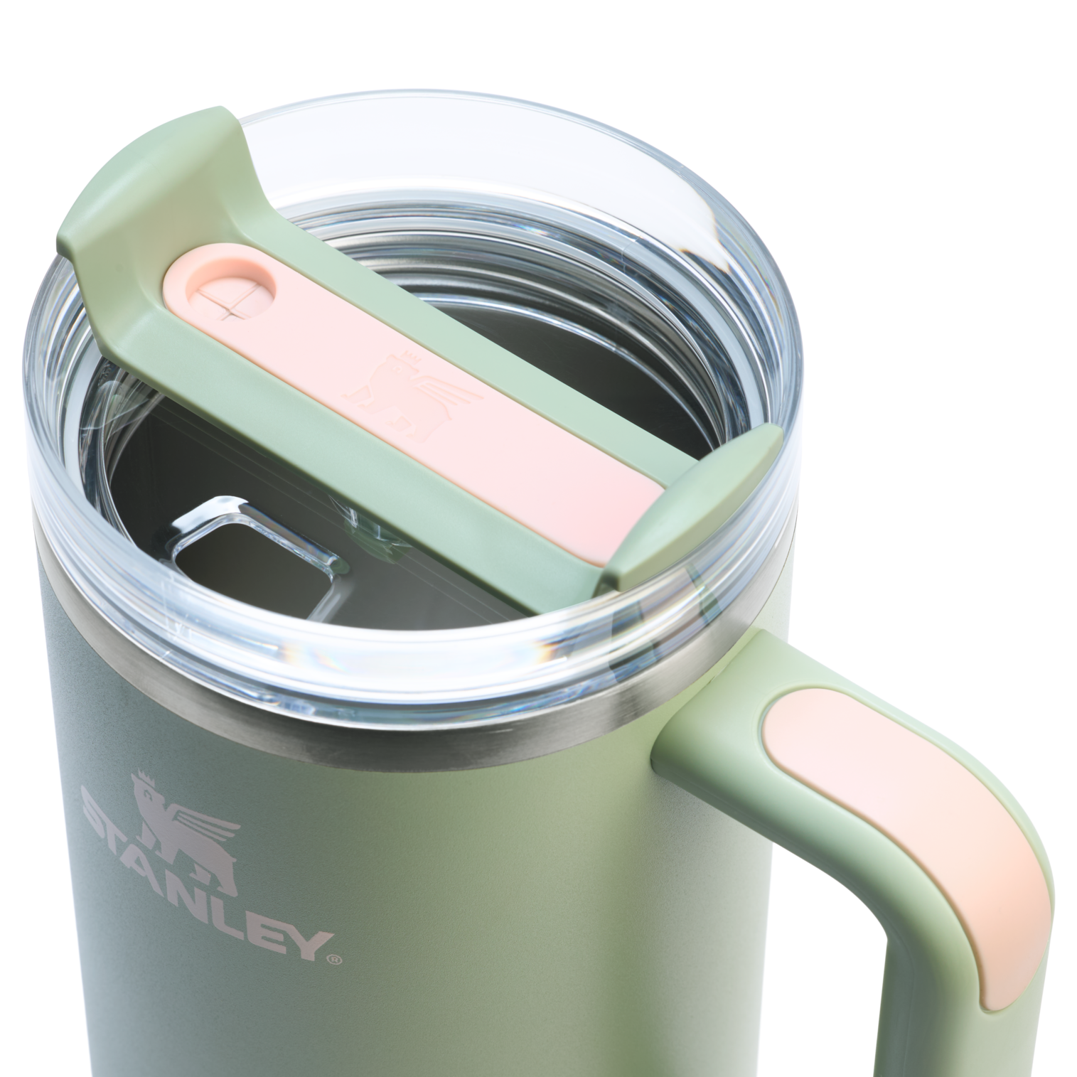 Insulated Travel The Quencher H2.0 Flowstate Tumbler  | Stanley Create D332L - Premium Stainless Steel Straw Cup for All-Day Hydration Detail
