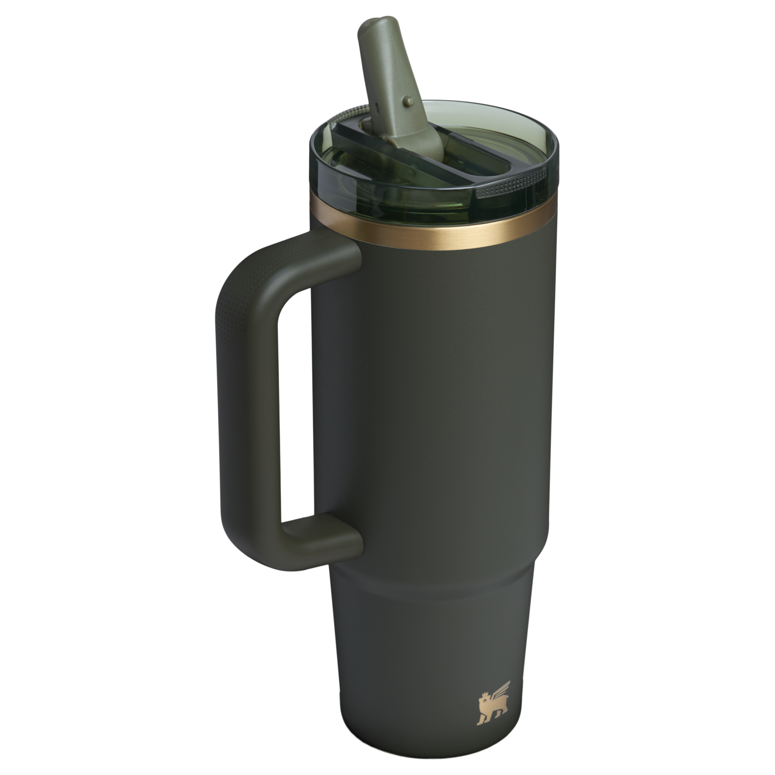 Splash-Resistant FlowState The Quencher H2.0 Flowstate Tumbler D051L - FlowState 3-Position Lid Insulated Travel Mug Detail