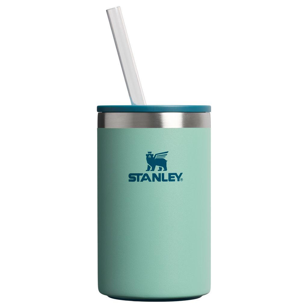 Portable Mini The Everyday Can Cooler Cup | Stanley Create D313H - Heavy-Duty Ice-Retention Food & Beverage Carrier - Spring Green