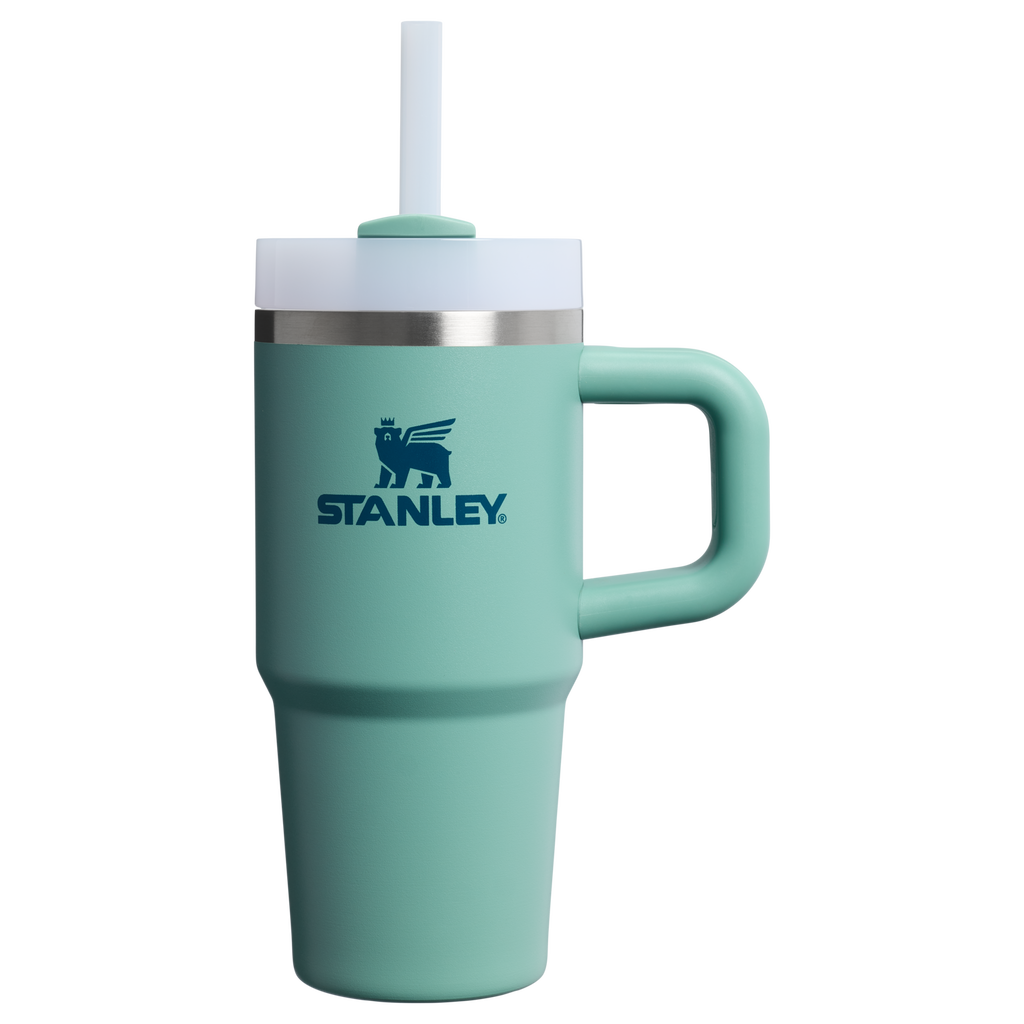 Splash-Resistant FlowState The Quencher H2.O Flowstate Tumbler | Stanley Create D291F - 40oz Large Capacity Car-Cup Friendly Quencher Detail