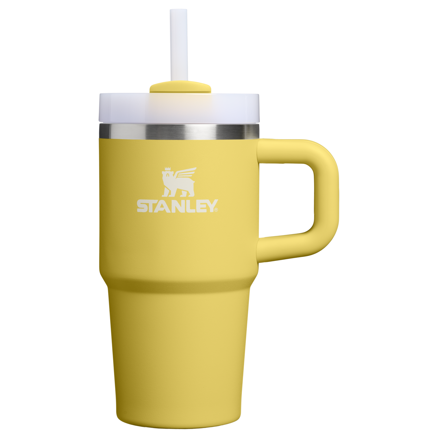 Large Capacity The Quencher H2.O Flowstate Tumbler | Stanley Create D274S - FlowState 3-Position Lid Insulated Travel Mug - Daffodil