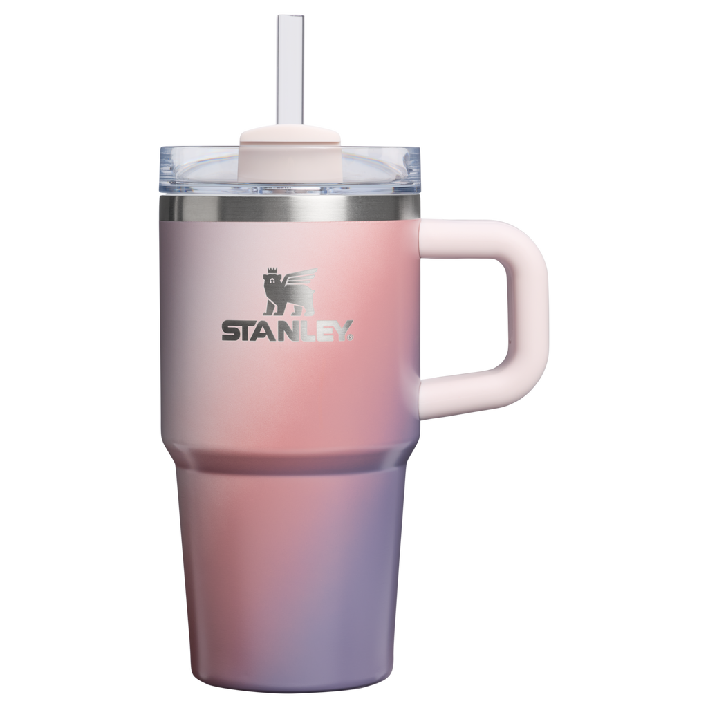 Double-Wall Vacuum The Quencher H2.O Flowstate Tumbler D069R - FlowState 3-Position Lid Insulated Travel Mug - Dawn Spiral