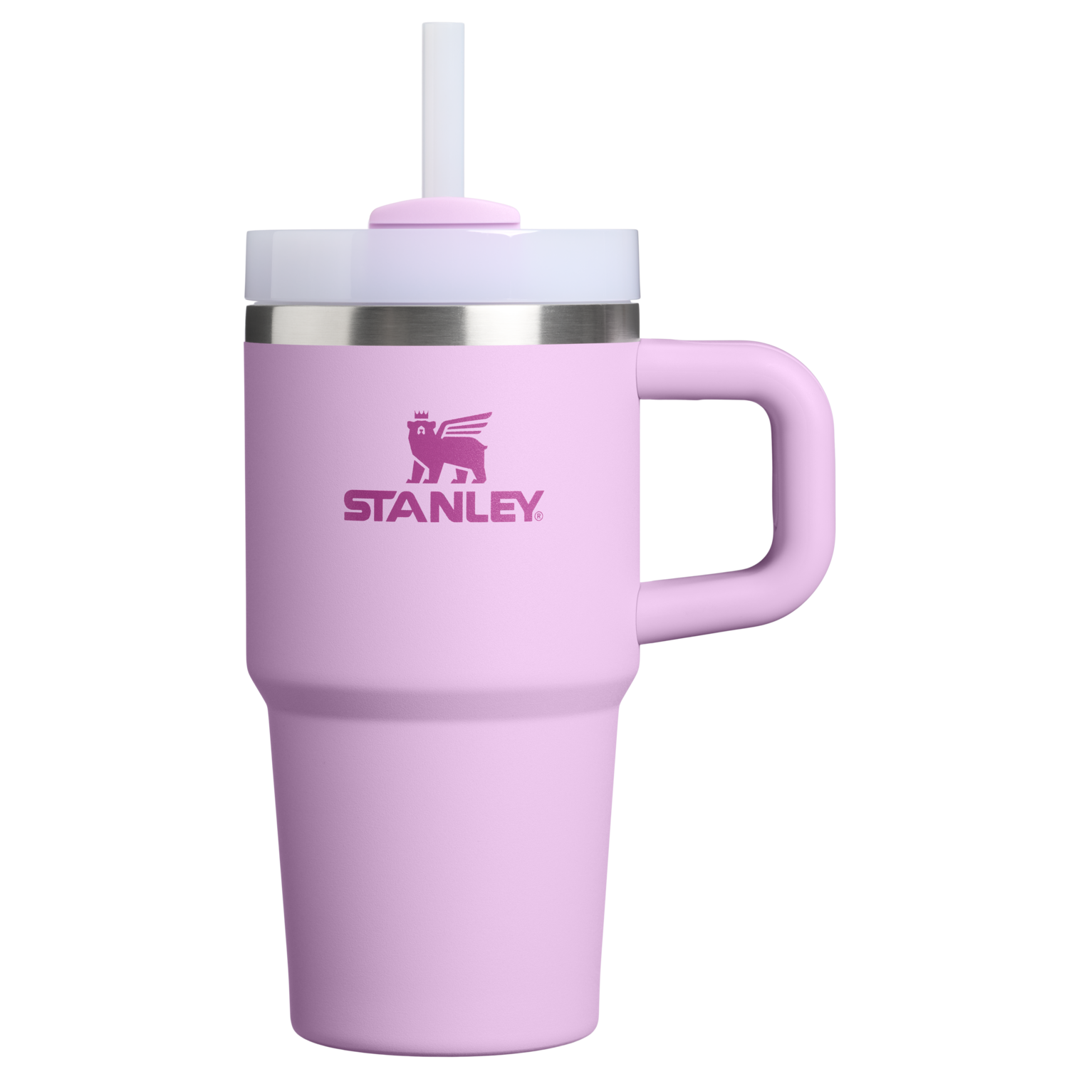 Large Capacity The Quencher H2.O Flowstate Tumbler | Stanley Create D274S - FlowState 3-Position Lid Insulated Travel Mug - Soft Orchid
