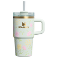 Splash-Resistant FlowState The Easter Quencher H2.0  Flowstate Tumbler D259S - Premium Stainless Steel Straw Cup for All-Day Hydration - Spring Blossoms