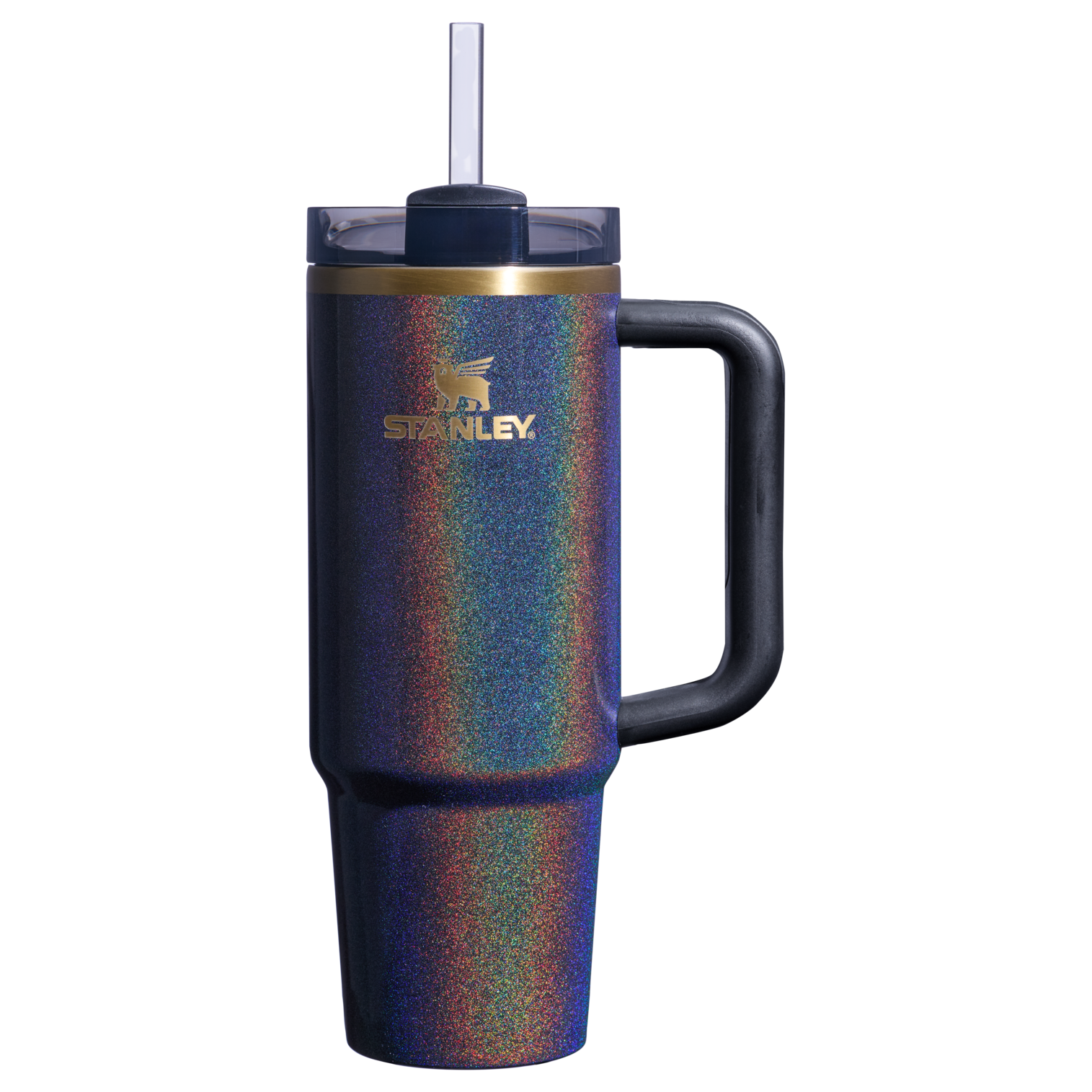 Large Capacity The Dream Weaver Quencher H2.0 Flowstate Tumbler D283T - 40oz Large Capacity Car-Cup Friendly Quencher - Star Shine