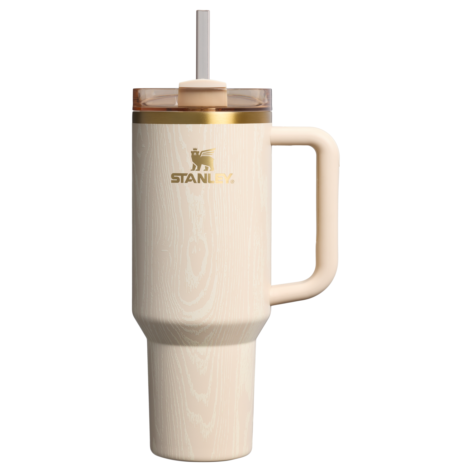 Large Capacity The Cheers & Cheer Quencher H2.0 Flowstate Tumbler D188Q - Premium Stainless Steel Straw Cup for All-Day Hydration - Birch Woodgrain