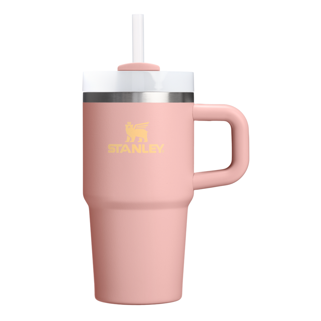 Large Capacity The Quencher H2.O Flowstate Tumbler | Stanley Create D274S - FlowState 3-Position Lid Insulated Travel Mug - Peach Rose