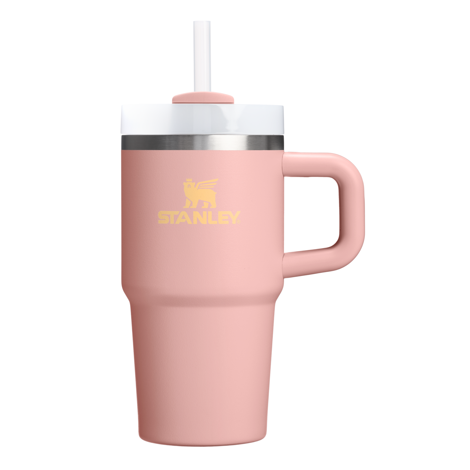 Double-Wall Vacuum The Quencher H2.O Flowstate Tumbler D069R - FlowState 3-Position Lid Insulated Travel Mug - Peach Rose
