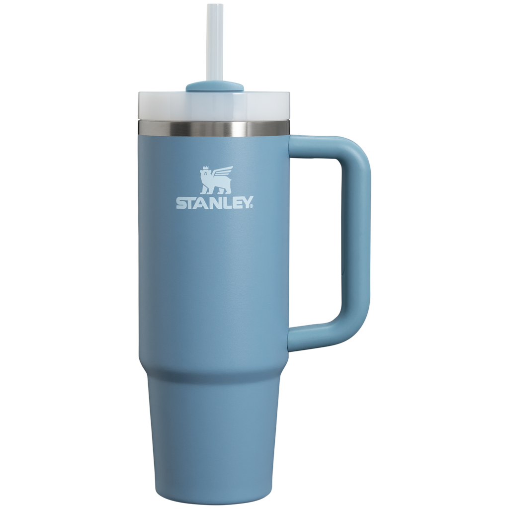 Double-Wall Vacuum The Quencher H2.0 Flowstate Tumbler | Stanley Create D331C - Double-Wall Vacuum Insulated Travel Tumbler with Straw Detail