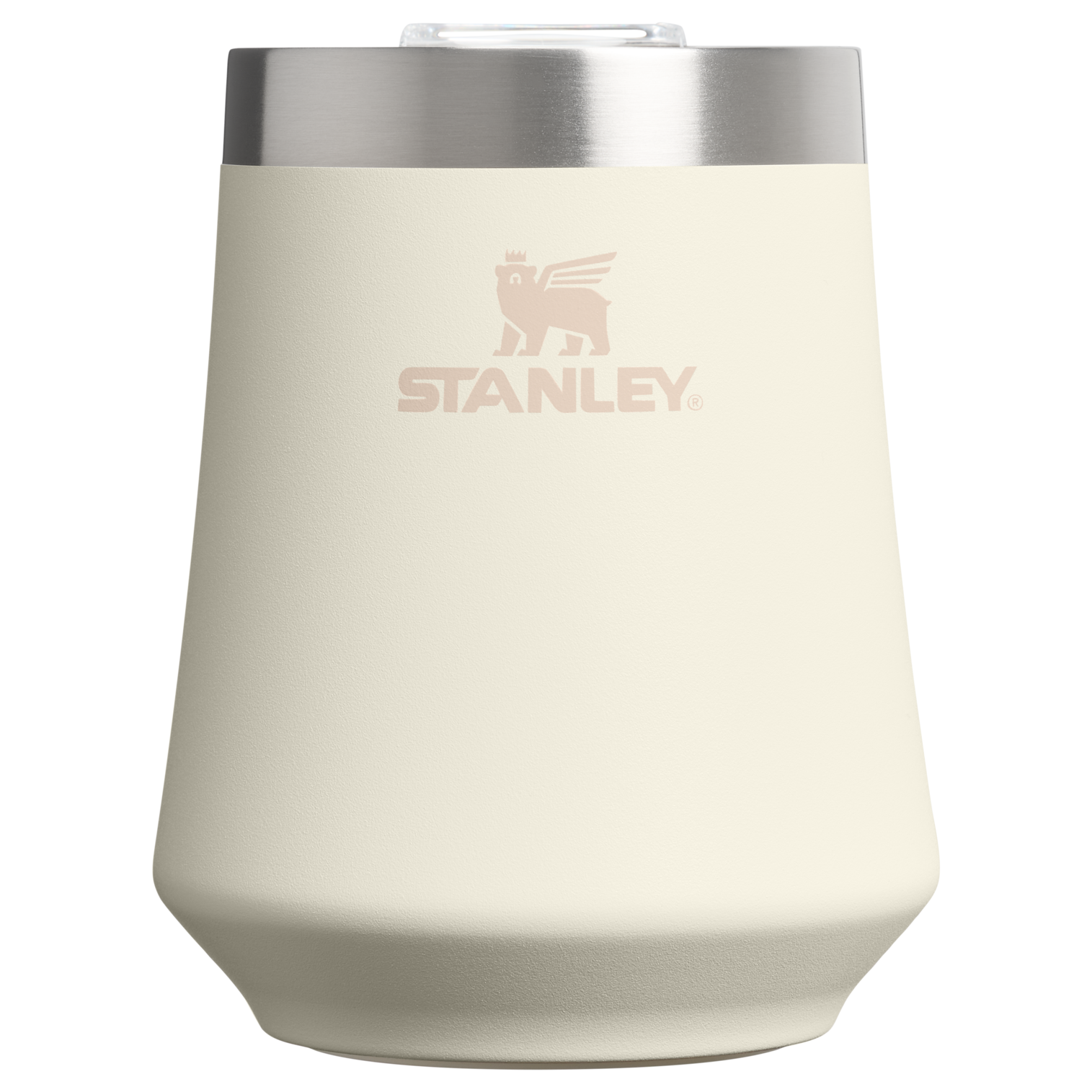 Elegant Stemless The Reserve Wine Tumbler | Stanley Create D302P - Elegant Stemless Vacuum Insulated Wine Tumbler - Cream