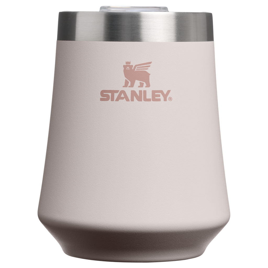 Elegant Stemless The Reserve Wine Tumbler | Stanley Create D302P - Elegant Stemless Vacuum Insulated Wine Tumbler - Rose Quartz