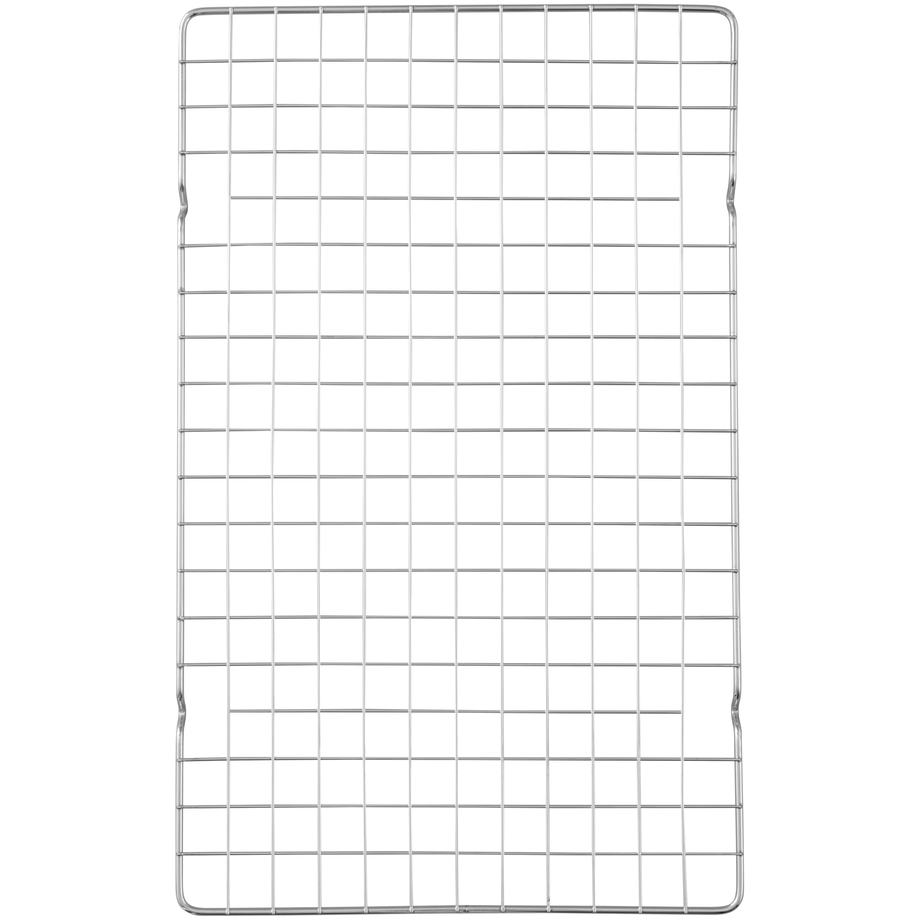 Ergonomic Manual Everyday Chrome-Plated Cooling Grid, 10 x 16 in., Rectangular, Packaging May Vary - Kitchen Gadget Tool for Quick Food Prep - Default Title