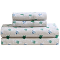 Wrinkle-Resistant Winter Nights Cotton Flannel Sheet Set, King, Holiday Bears - Breathable Egyptian Cotton Flat & Fitted Sheets - Default Title