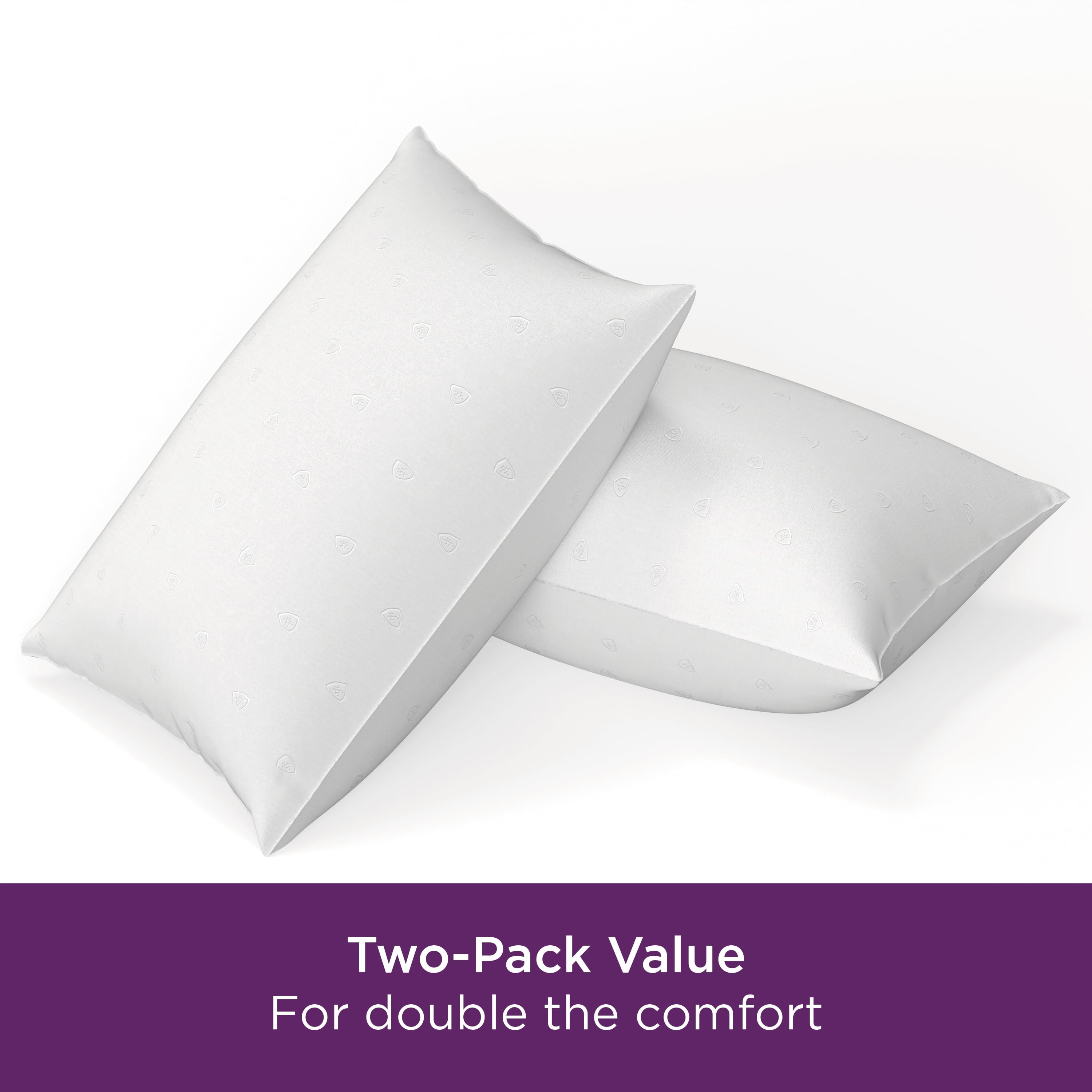 Hotel Collection Bed Pillows, Standard/Queen (2 Count) - Ergonomic Memory Foam Pillow for Neck Pain Support Detail