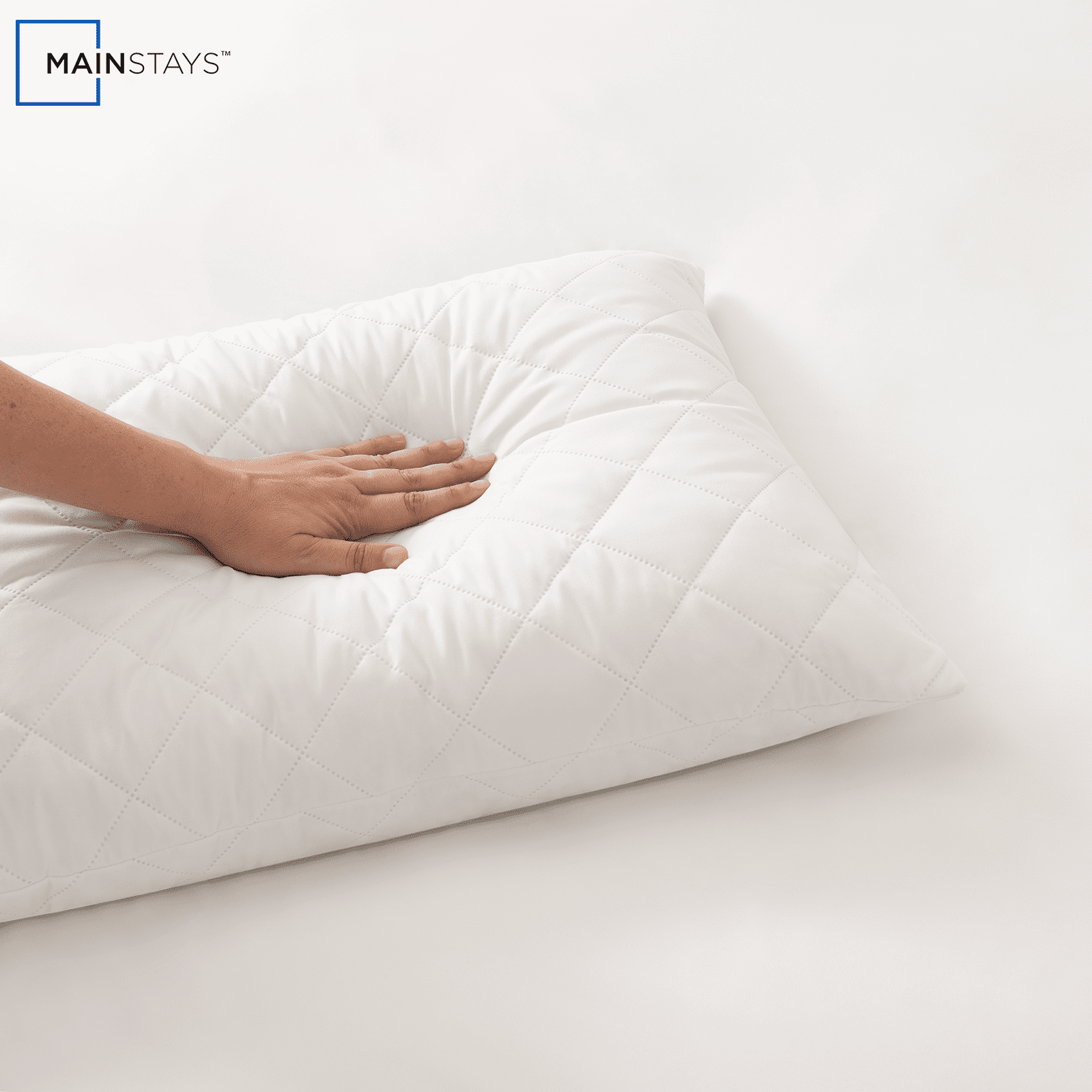 Fluffy Shredded Memory Foam Cluster Bed Pillow, Standard Queen - Hotel Quality Plush Sleeping Pillows Detail