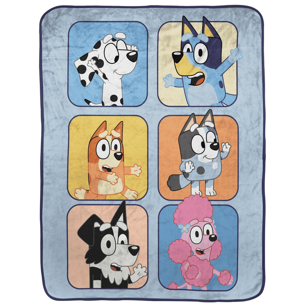 Lightweight Warm BBC & Friends 40x50 Throw Blanket - Luxury Knitted Decorative Throw Blanket with Fringes Detail
