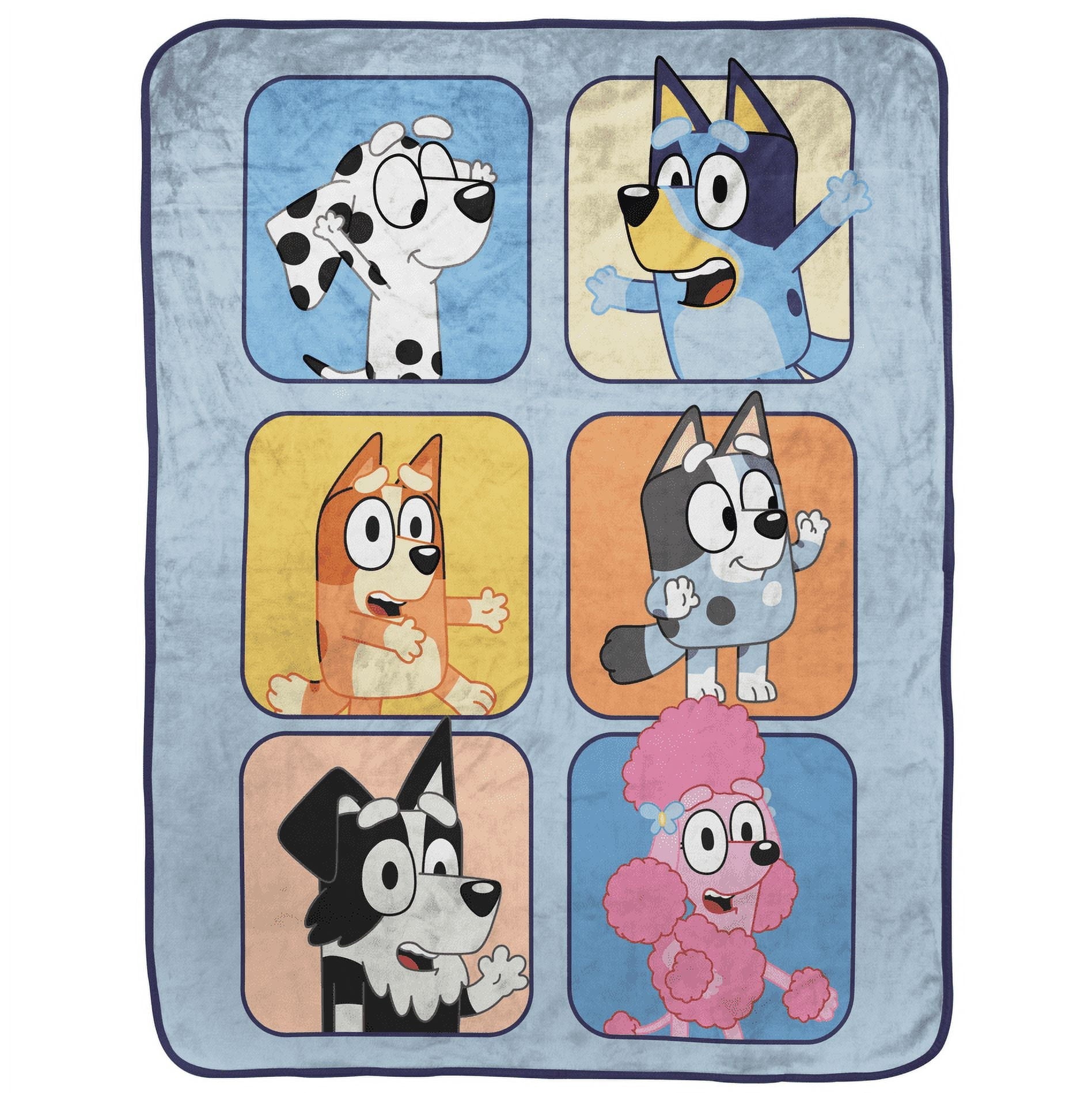 Lightweight Warm BBC & Friends 40x50 Throw Blanket - Luxury Knitted Decorative Throw Blanket with Fringes Detail