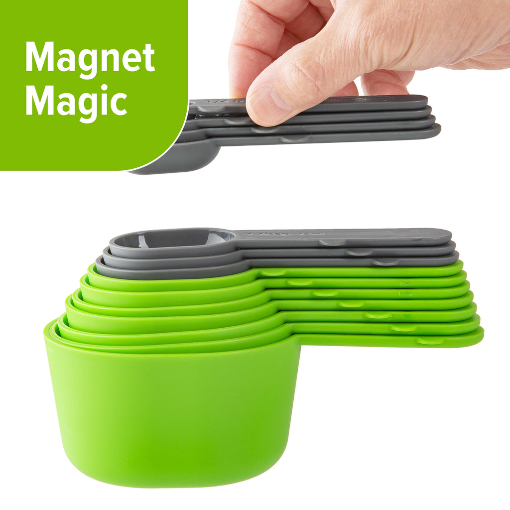 Premium Kitchen 15 Piece Magnetic Measuring Set - Innovative Kitchen Helper for Modern Cooking Detail