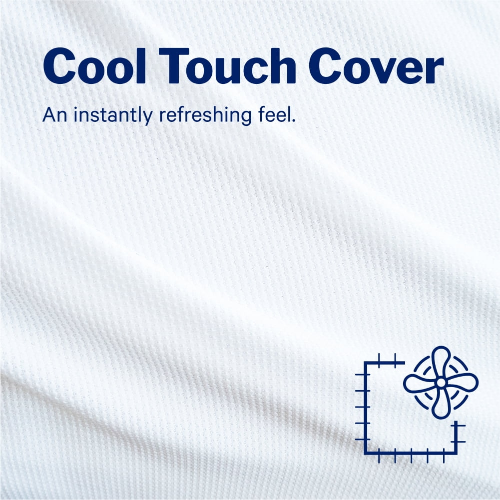 Decorative Plump Sleep Essential Cooling Pillow, Standard - Orthopedic Shredded Foam Bed Pillow Set Detail