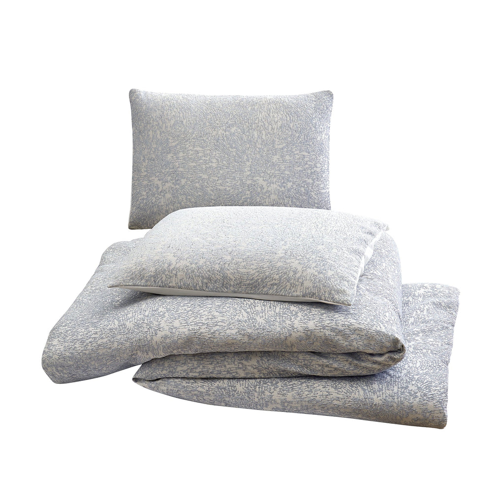 Luxurious Quilted Better Homes & Garden Grey Chenille 3-Piece Comforter Set, Full/Queen, All Ages - Luxurious Quilted Duvet Cover Set Detail