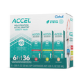 Refreshing Electrolyte Accel 6-Pack Variety Pack IZ9I - Zero-Calorie Multi-Flavor Sip Pods for Water Bottle - Default Title