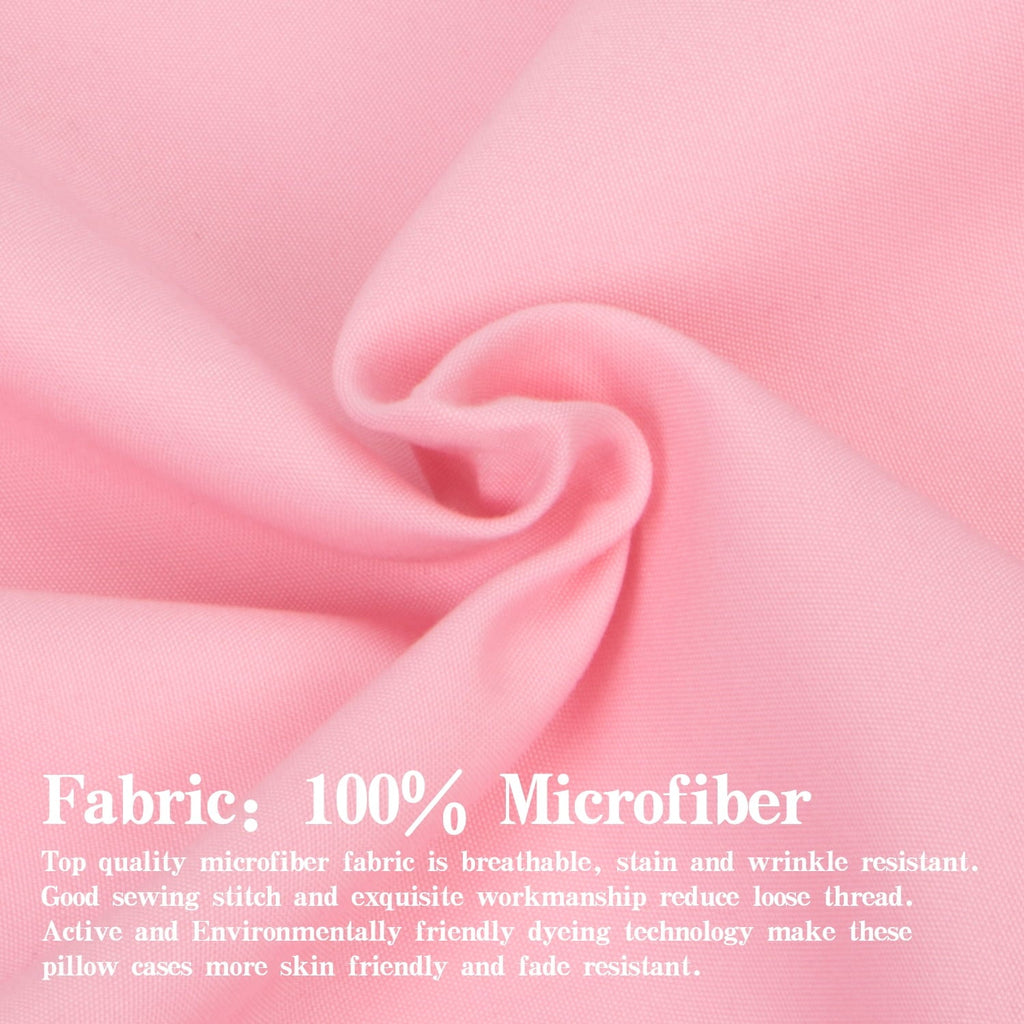 Cooling Sateen Microfiber Bed Sheets Set - 1800 Series Soft Sheet Set- 3 Piece - Twin XL - Pink - Luxury Bed Sheet Set with Deep Pockets Detail