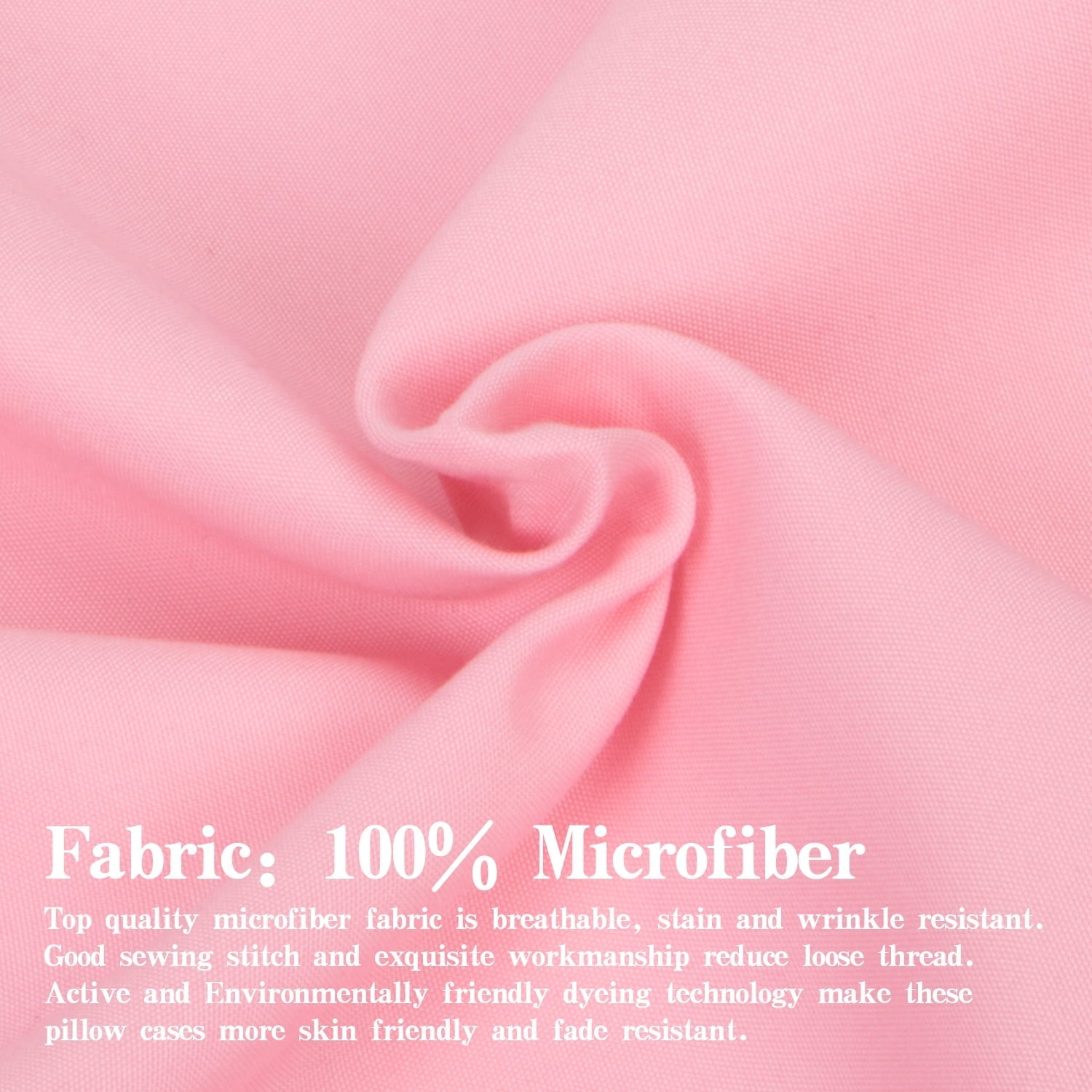 Cooling Sateen Microfiber Bed Sheets Set - 1800 Series Soft Sheet Set- 3 Piece - Twin XL - Pink - Luxury Bed Sheet Set with Deep Pockets Detail