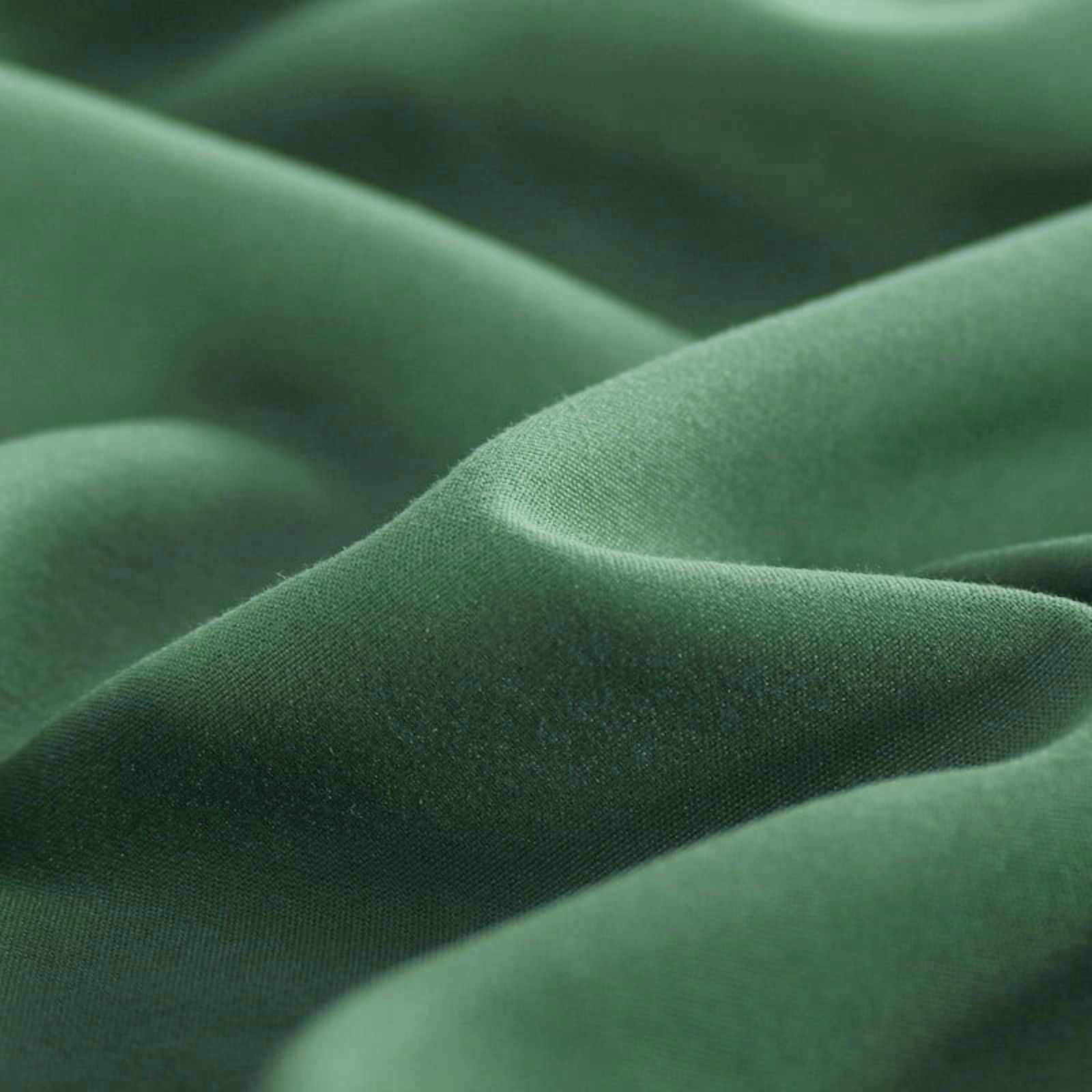 Heavyweight Warmth Grass Green/Grey Queen Size Comforter Set,3-Pieces Reversible Comforter Set Soft and Lightweight,All Season Down Alte... - Hypoallergenic Ultra-Fluffy Quilt for Winter Detail