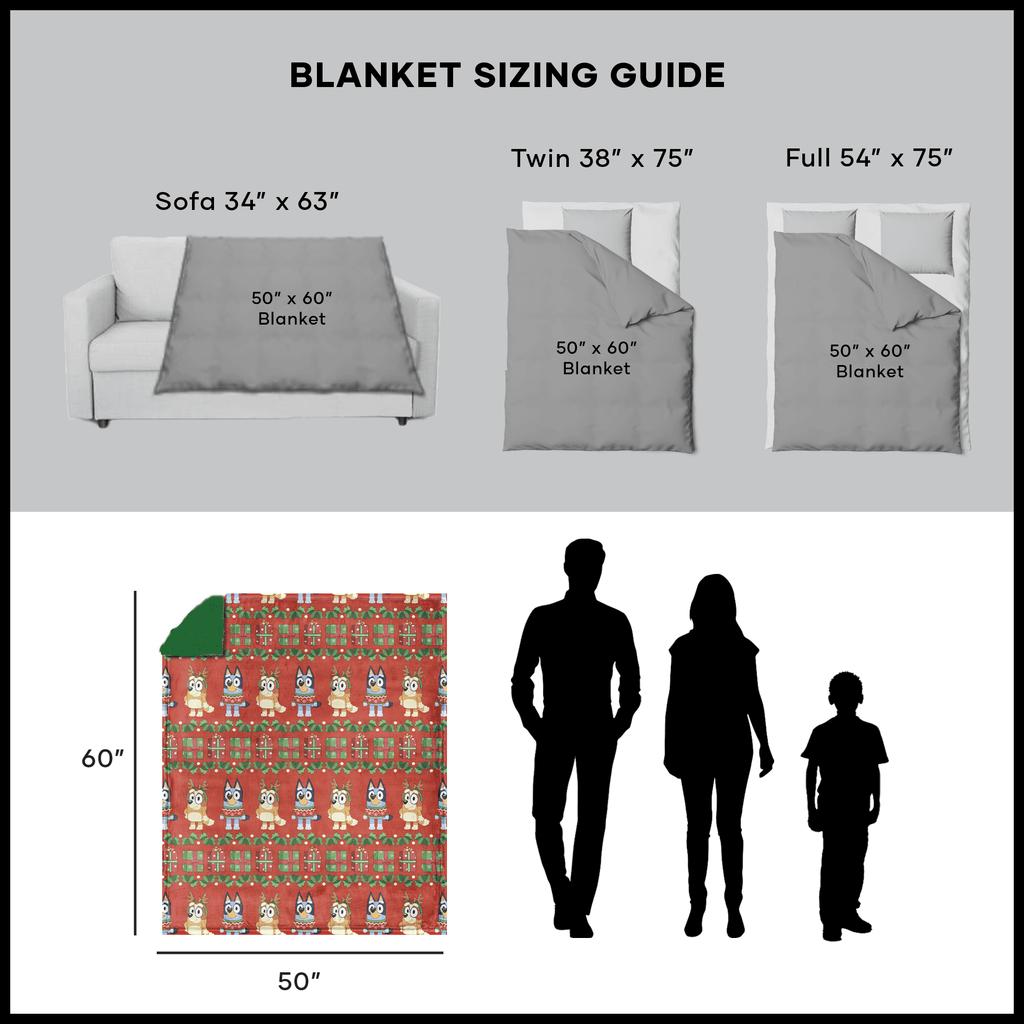 Super Soft Flannel Holidays are Nice Silk Touch Throw Blanket with Sherpa Reverse 50 x 60 inches - Lightweight Plush Warm Blanket for All Seasons Detail