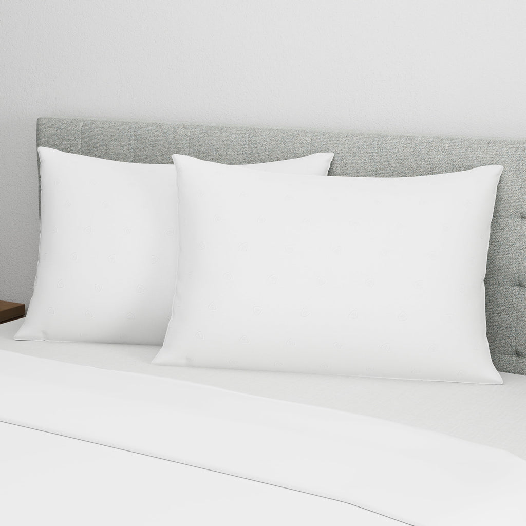 Hotel Collection Bed Pillows, Standard/Queen (2 Count) - Ergonomic Memory Foam Pillow for Neck Pain Support Detail