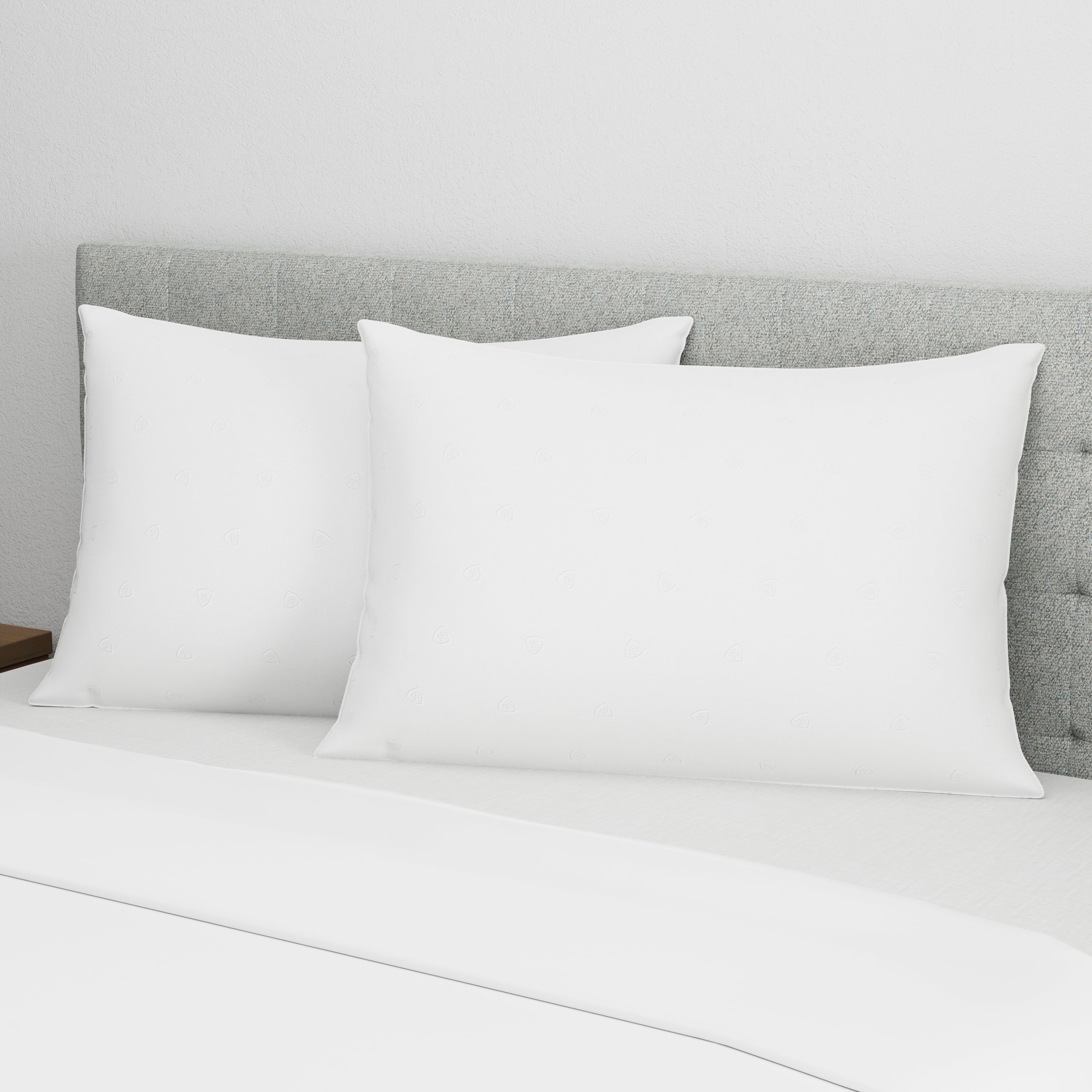 Hotel Collection Bed Pillows, Standard/Queen (2 Count) - Ergonomic Memory Foam Pillow for Neck Pain Support Detail