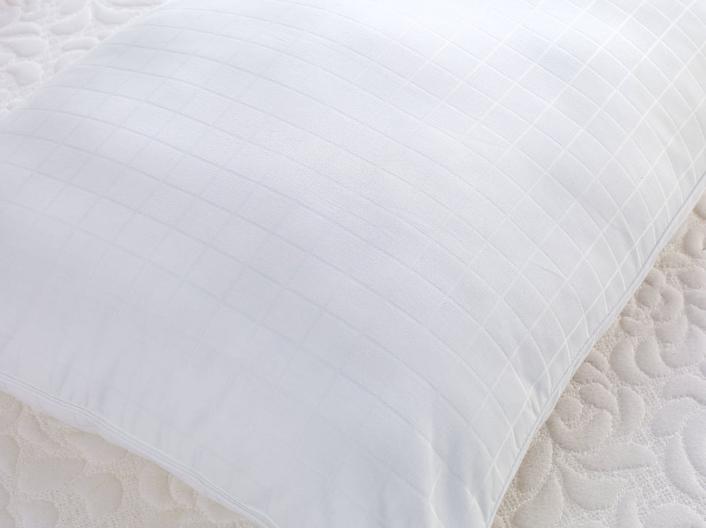 Orthopedic Support Bed Pillows, 2-pack, Jumbo - Hotel Quality Plush Sleeping Pillows Detail