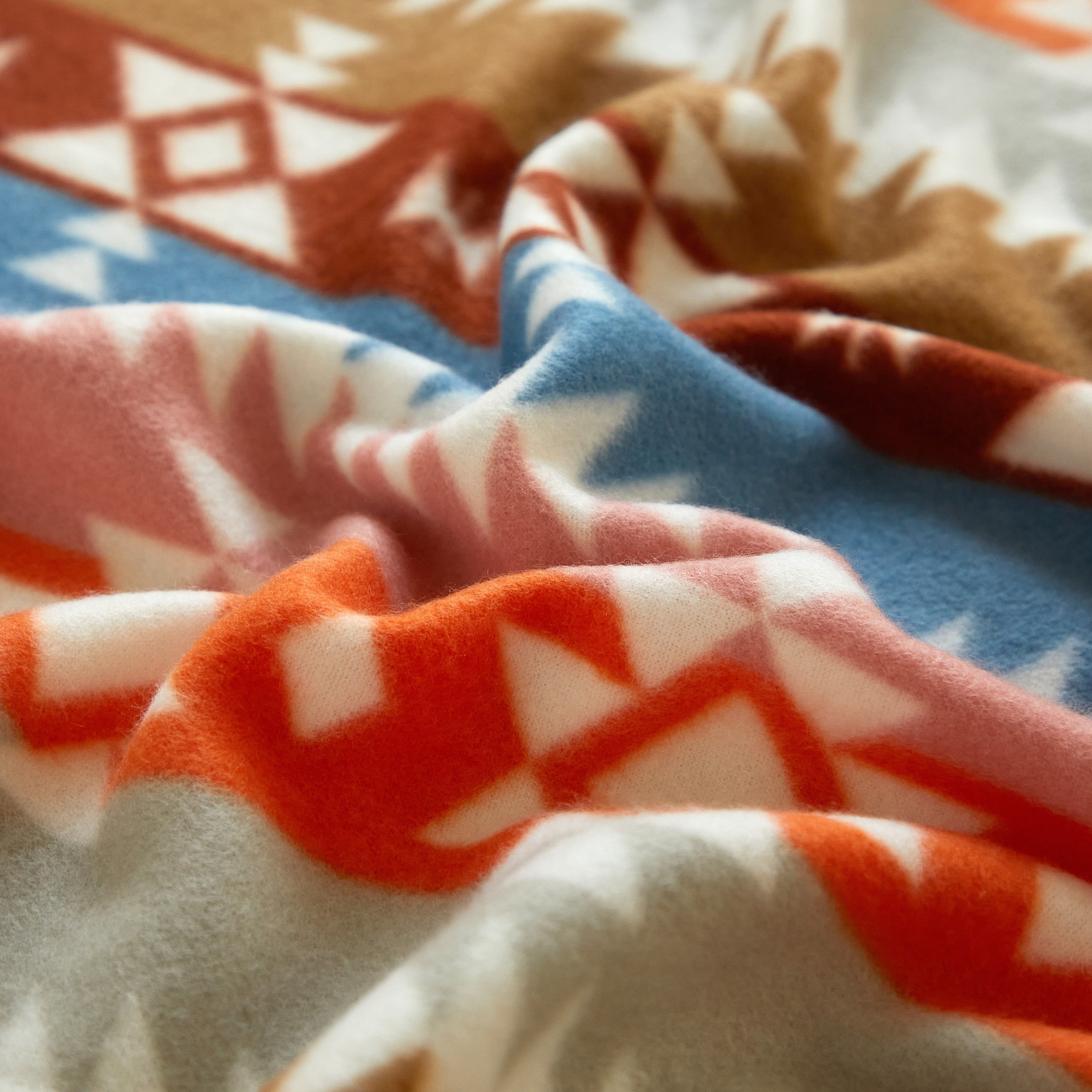 Cozy Fleece Stripe Fleece Throw - Cozy Fleece Throw Blanket for Couch & Bed Detail