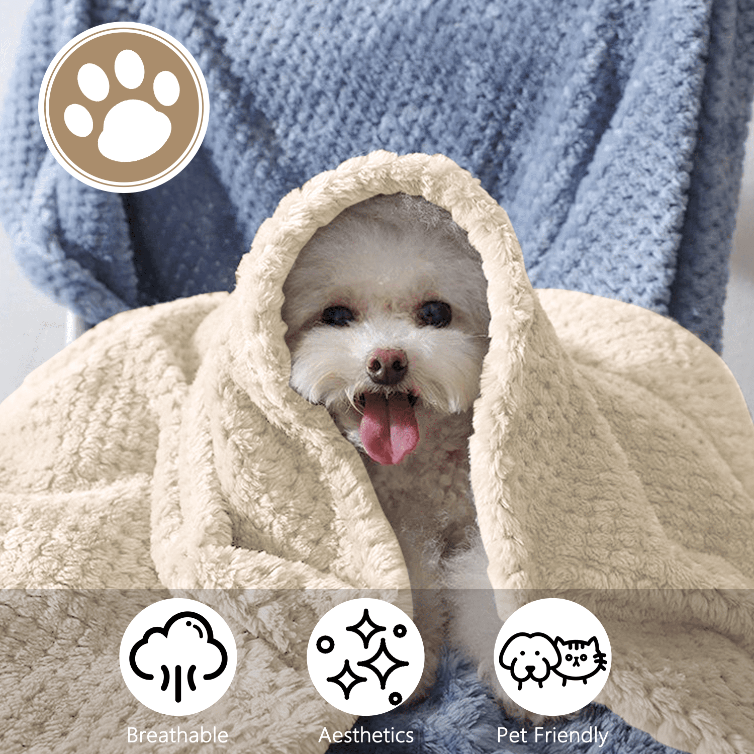 Super Soft Flannel Ultra Soft Throw Blanket, Warm Cozy Blankets for Couch Bed Chair, Breathable and Lightweight Blankets for All Seasons... - Super Soft Reversible Sherpa Flannel Blanket Detail