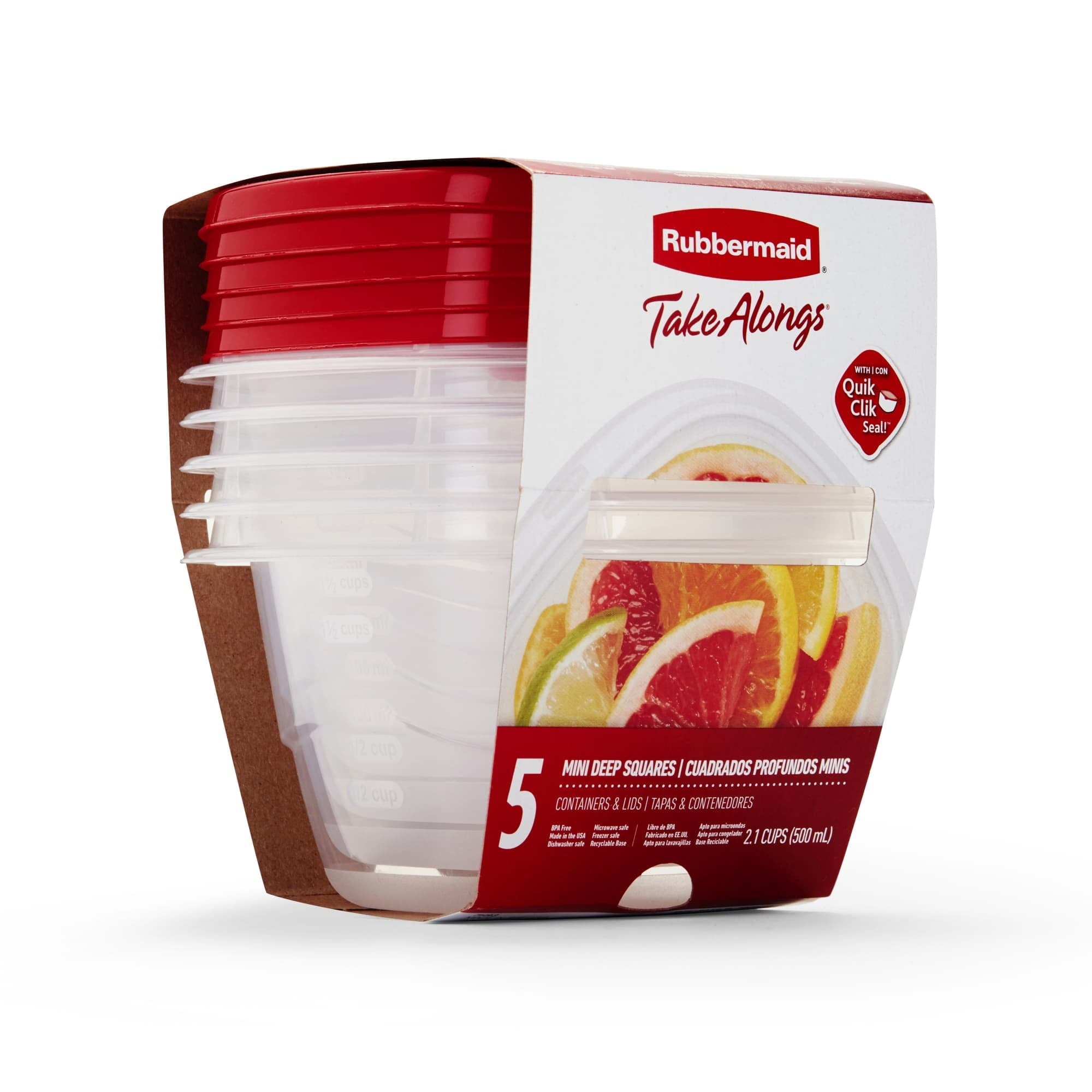 Whimsical Doughnut (2 pack) 2.1 cups Clear Food Storage Container 5 pk - Squishy Dohnut Sweet Treat Shaped Stress Toy Detail