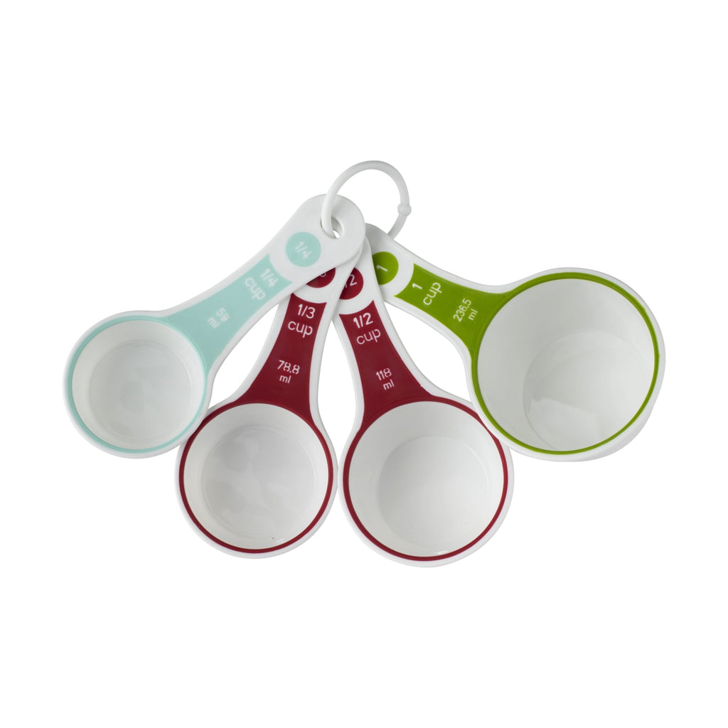 Premium Kitchen (3 pack) 4-Piece Measuring Cups Set, Multicolor - Kitchen Gadget Tool for Quick Food Prep Detail