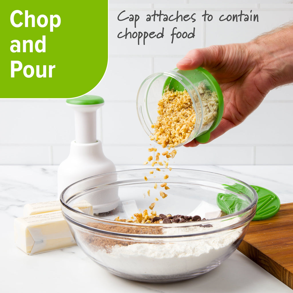 Ergonomic Manual Food Chopper - Kitchen Gadget Tool for Quick Food Prep Detail
