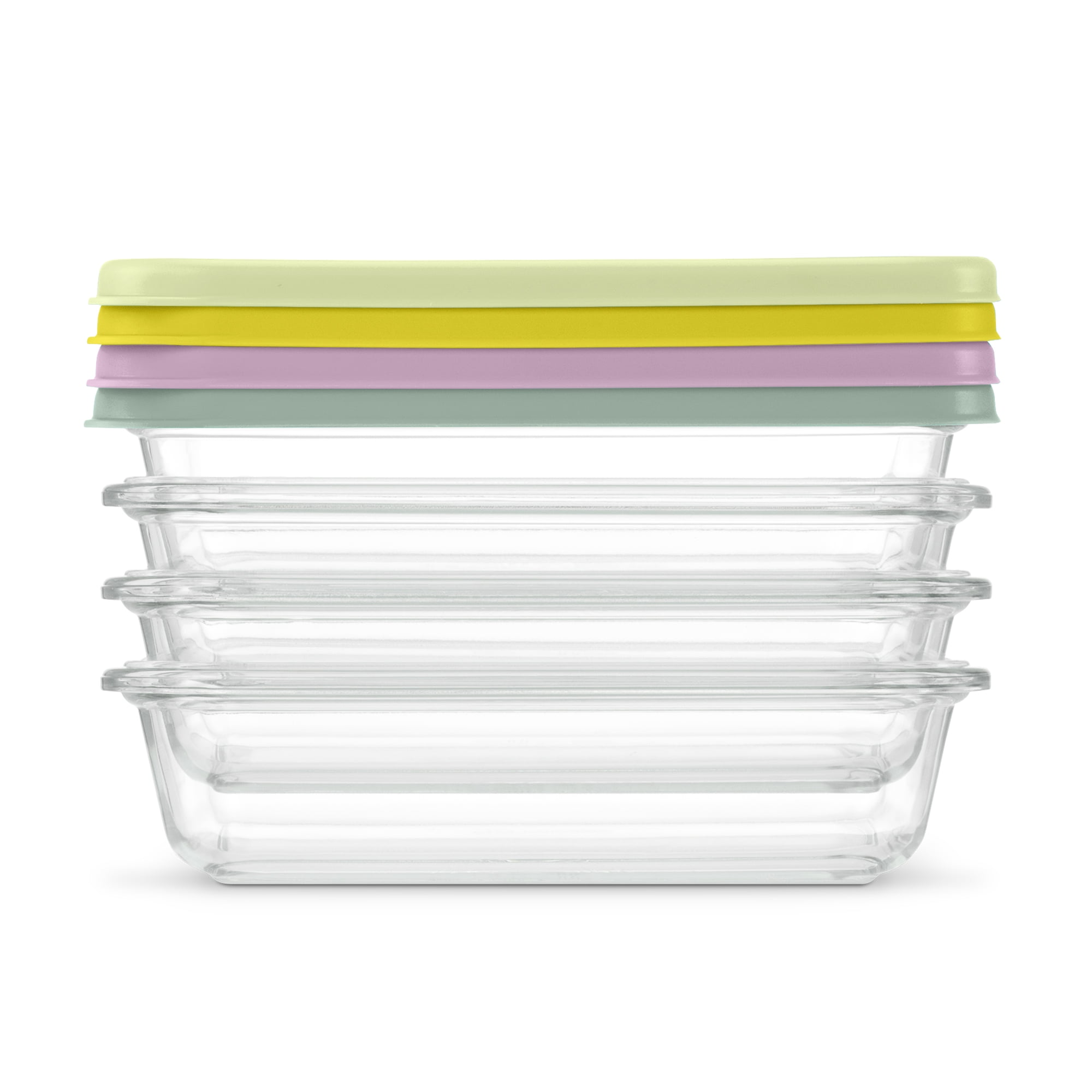 Whimsical Doughnut Everyday 4.5 Cup Glass Meal Prep Set - Fun Food Fidget Cookie Squishable Toy Detail
