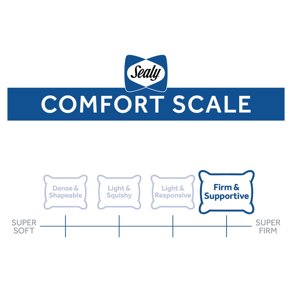 Decorative Plump Cooling Performance Odor Neutralizing Extra Firm Support Machine Washable Pillow, King - Hotel Quality Plush Sleeping Pillows Detail