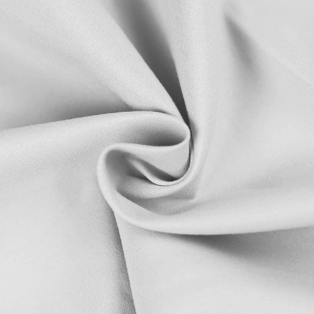 Premium Egyptian Cotton 2 Pack Fitted Hospital Bed Sheets with Elastic All Around for a Double Brushed Ultra Soft Breathable 100% Microfiber ... - Breathable Egyptian Cotton Flat & Fitted Sheets Detail